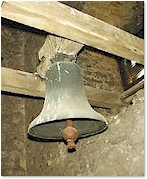 The 12th century sacring bell - All Saints, Thornham