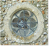 Porch window - St. Mary's, Brancaster