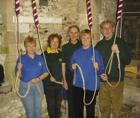 The bell ringers,St. Mary's, Holme-next-the-Sea