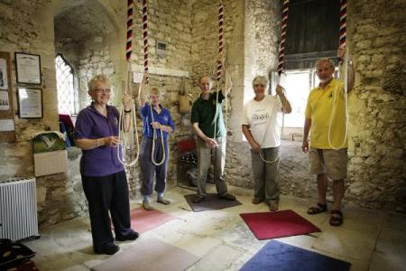 The bell ringers,St. Mary's, Holme-next-the-SeaPhoto David Morris