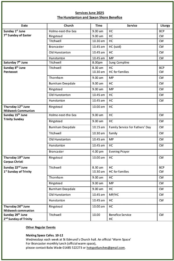 Service times