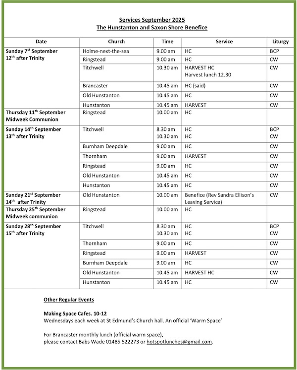 Service times