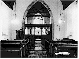 Chancel arch and Rood screen- St. Mary's, Titchwell